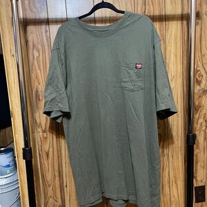 Wrangler Forest Green Short Sleeve Tee 3xlt